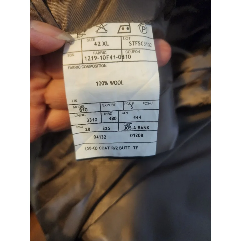 JOS. A Banks Signature Collection Taylored Fit Suit Jacket